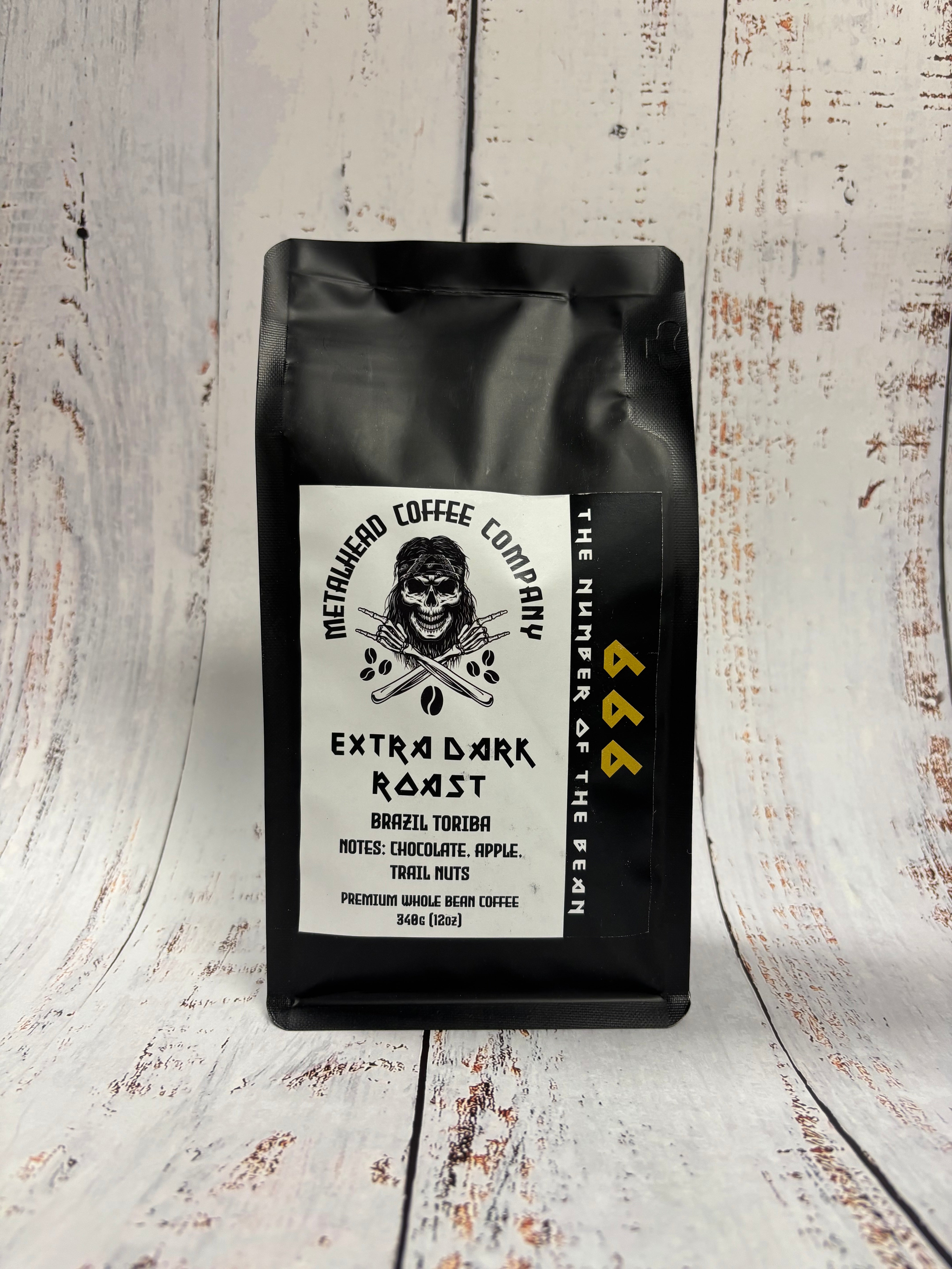 666 THE NUMBER OF THE BEAN - Extra Dark Roast Coffee – Metalhead