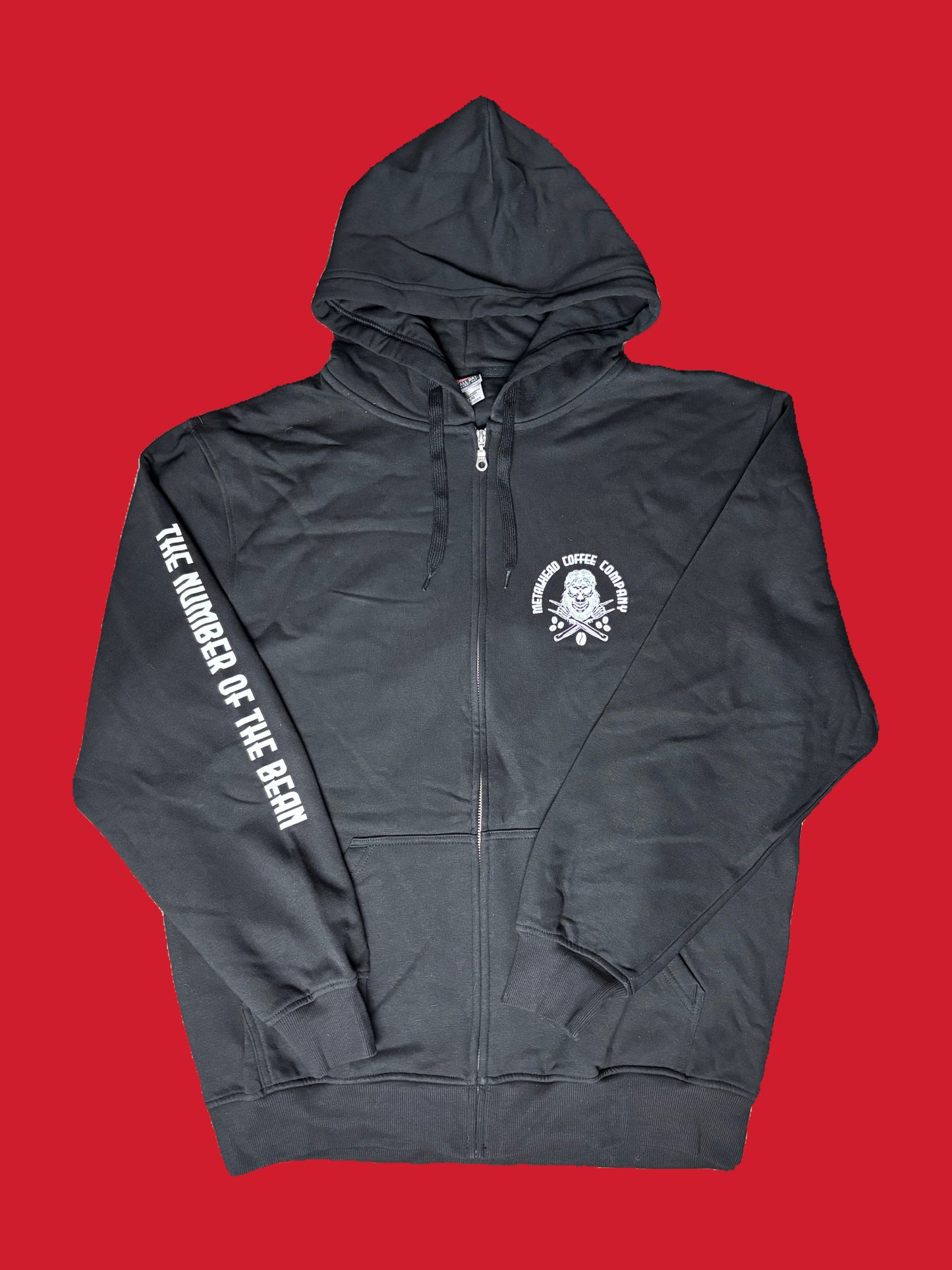 METALHEAD LOGO - Zip Up Hoodie