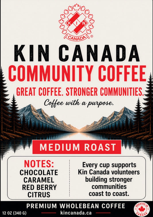 KIN CANADA COMMUNITY BLEND - Medium Roast Coffee (CASE)